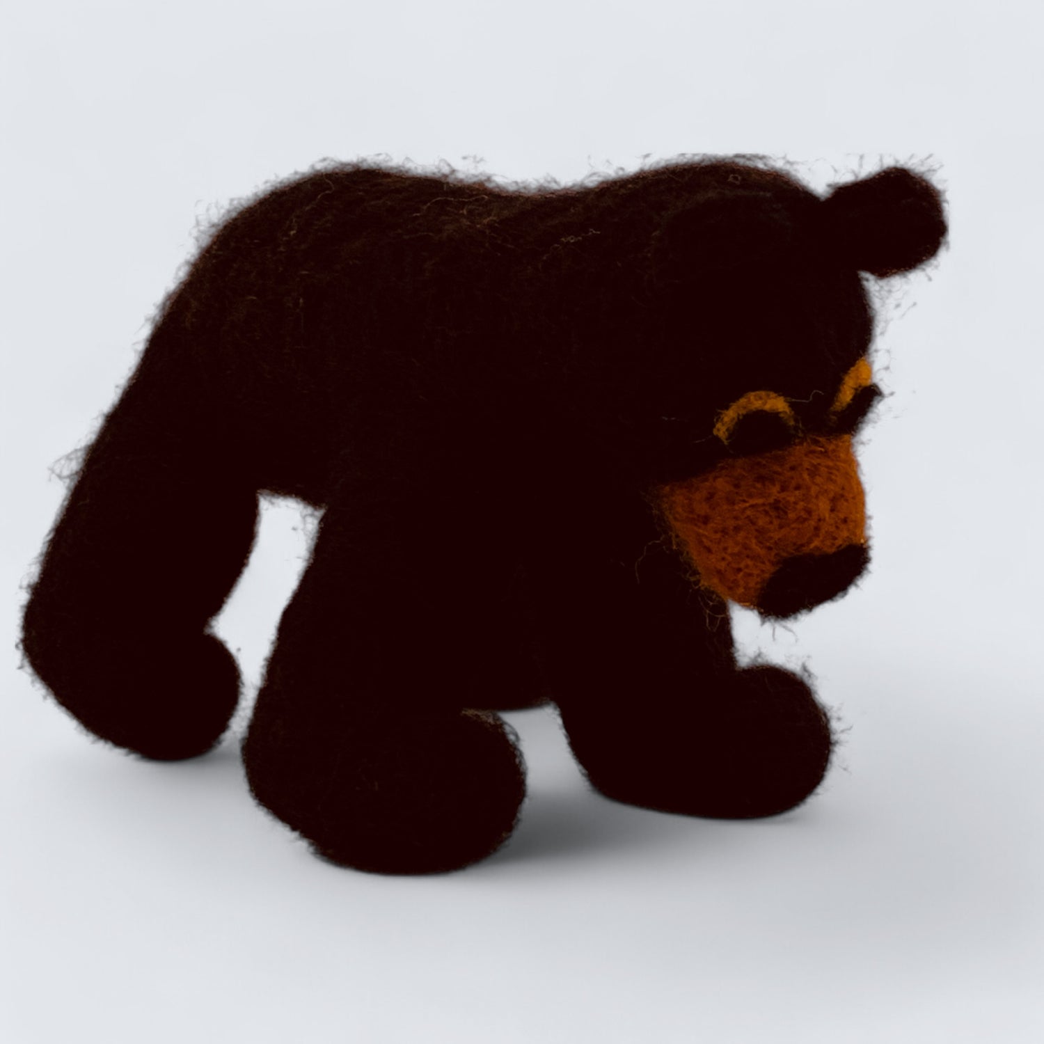 Bear Felted Animal - Beth Rosenberg
