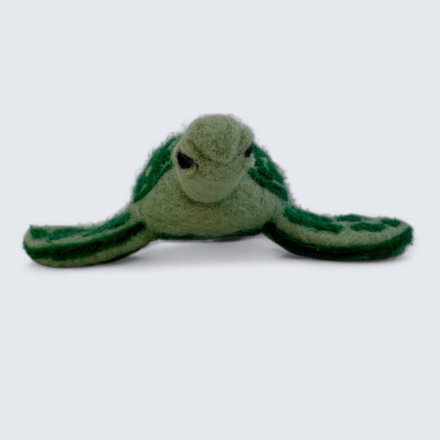 Felted Sea Turtle - Beth Rosenberg - Side View