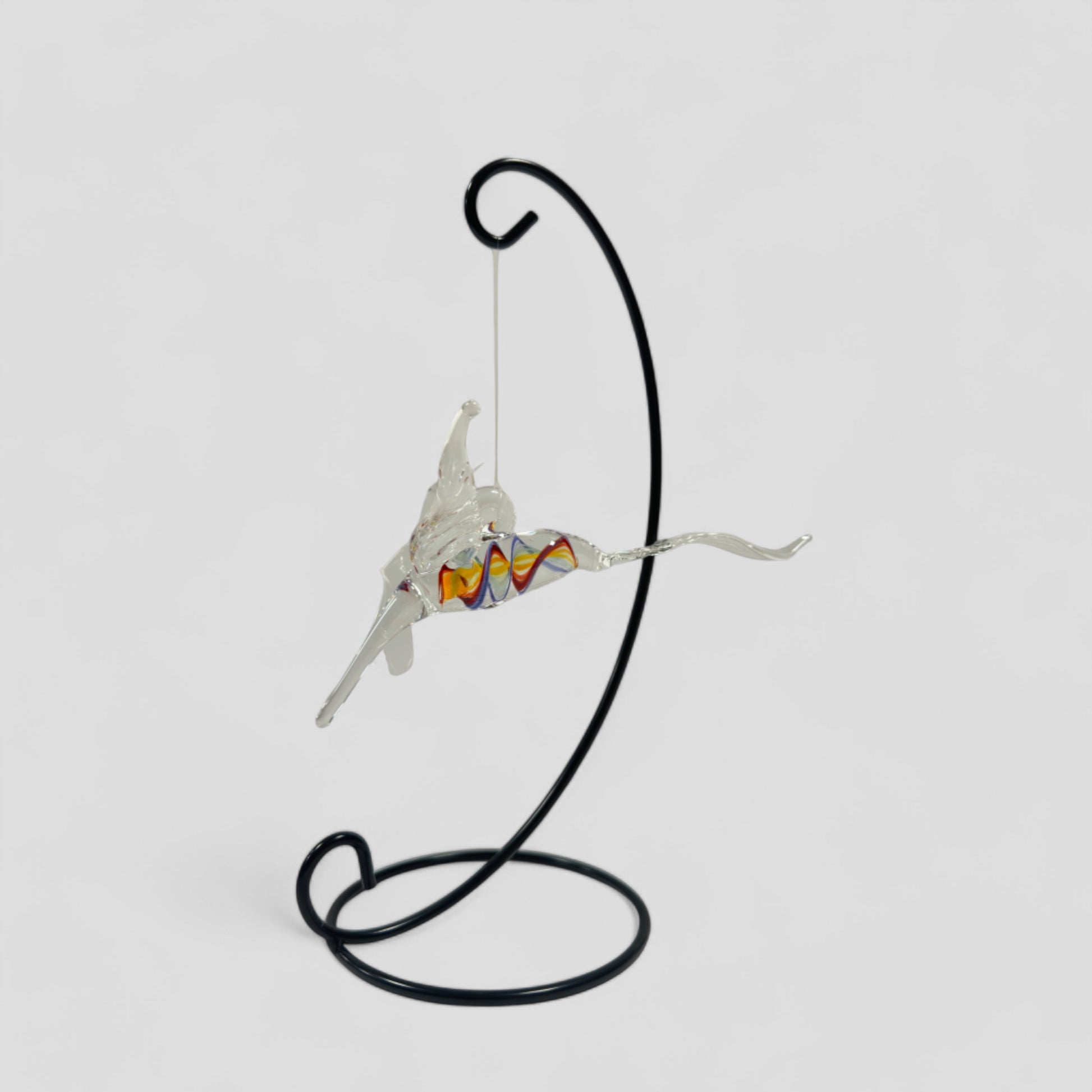 Hummingbird Glass Sculpture - Lori Heninger