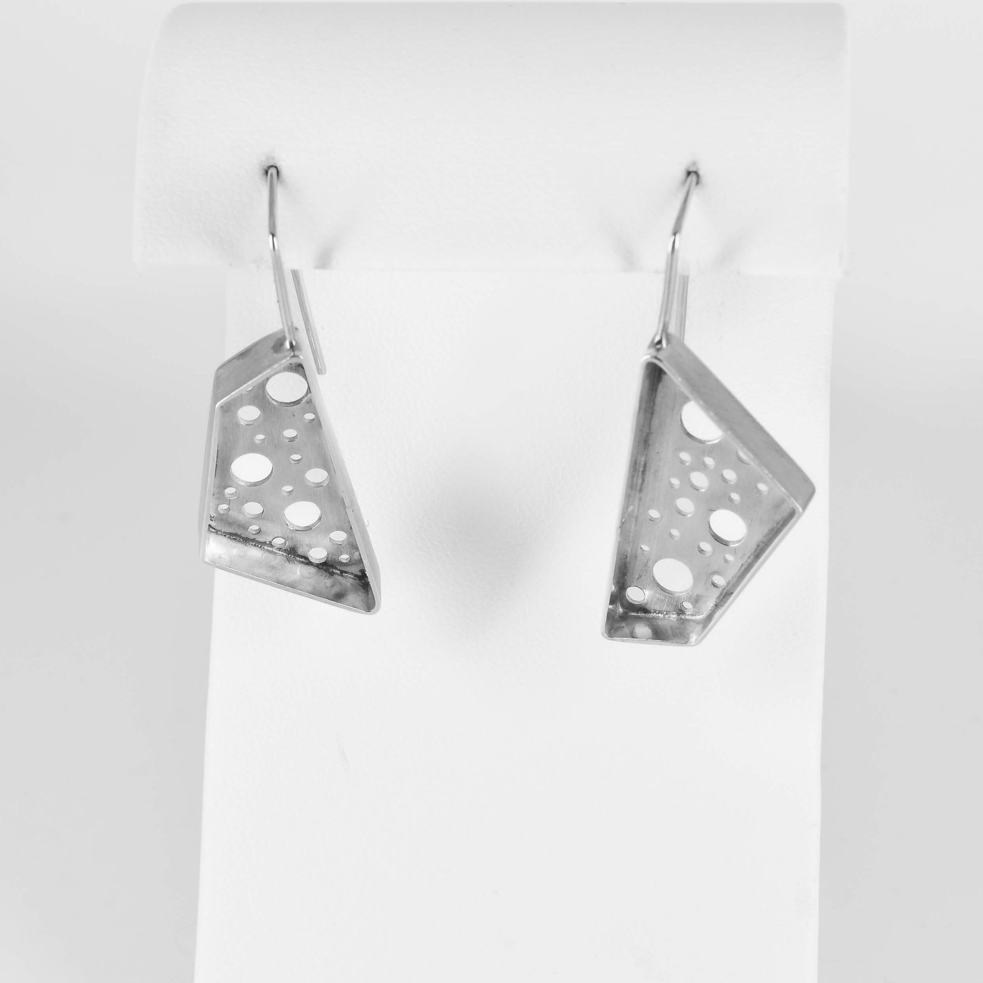 Sterling Silver Geometric Earrings - Jeanine Erickson