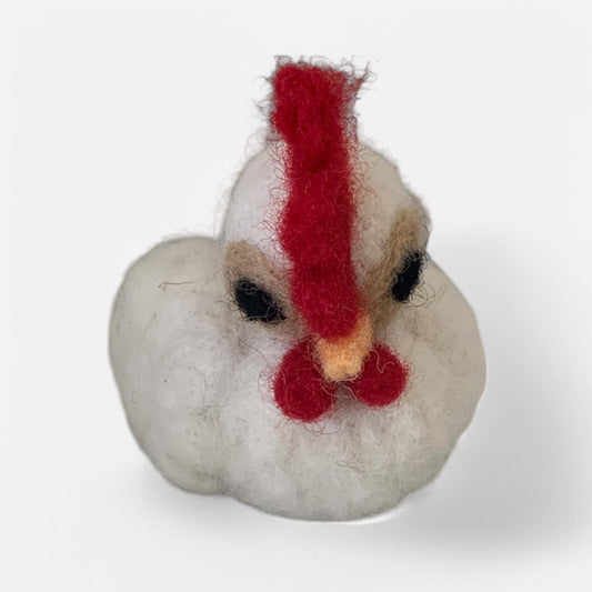 Beth Rosenberg Felted Chicken