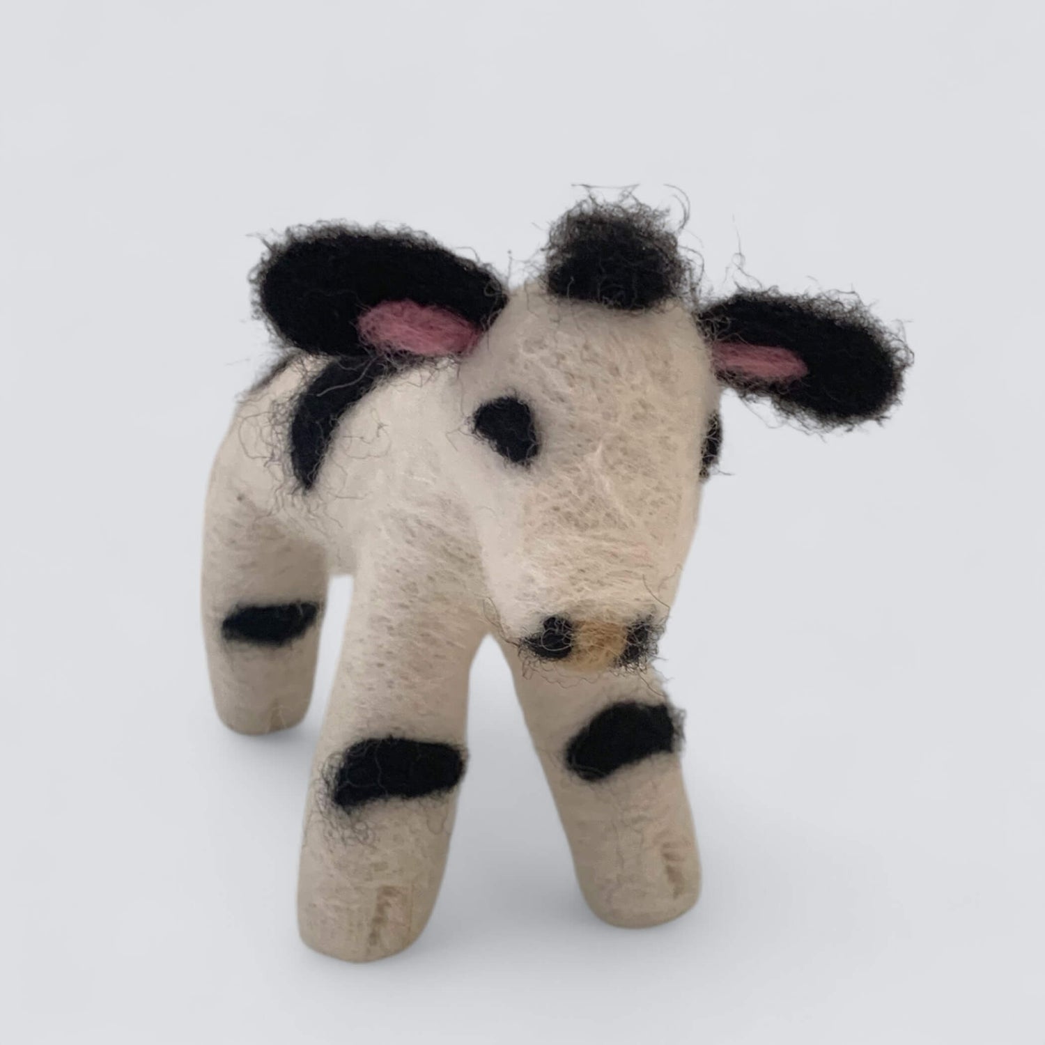 Cow Felted Animal - Beth Rosenberg