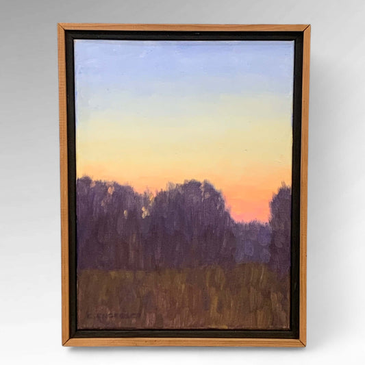 Curtis Engesser sunset watercolor painting