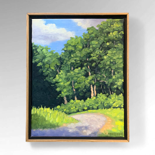 Curtis Engesser Woodland Water Color Painting
