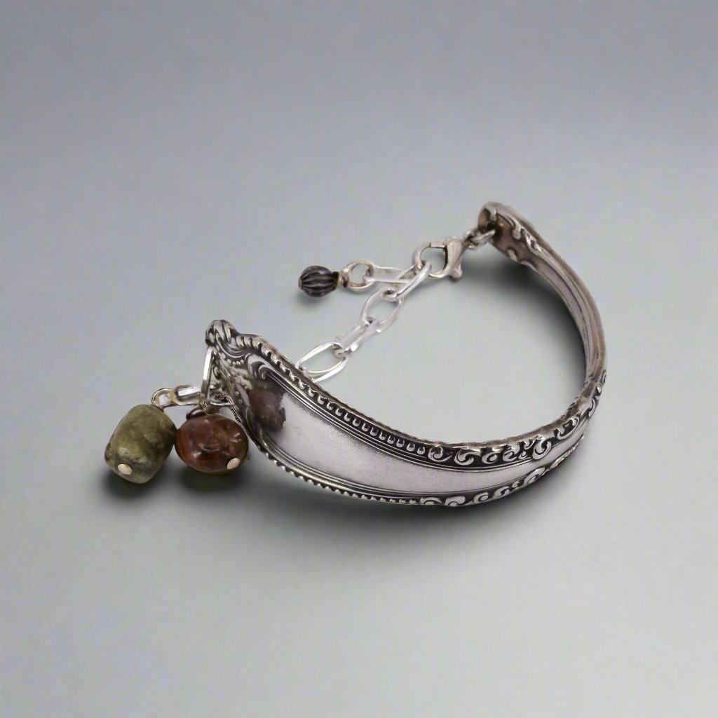 Handle Bracelet Silver Plated - Karin White