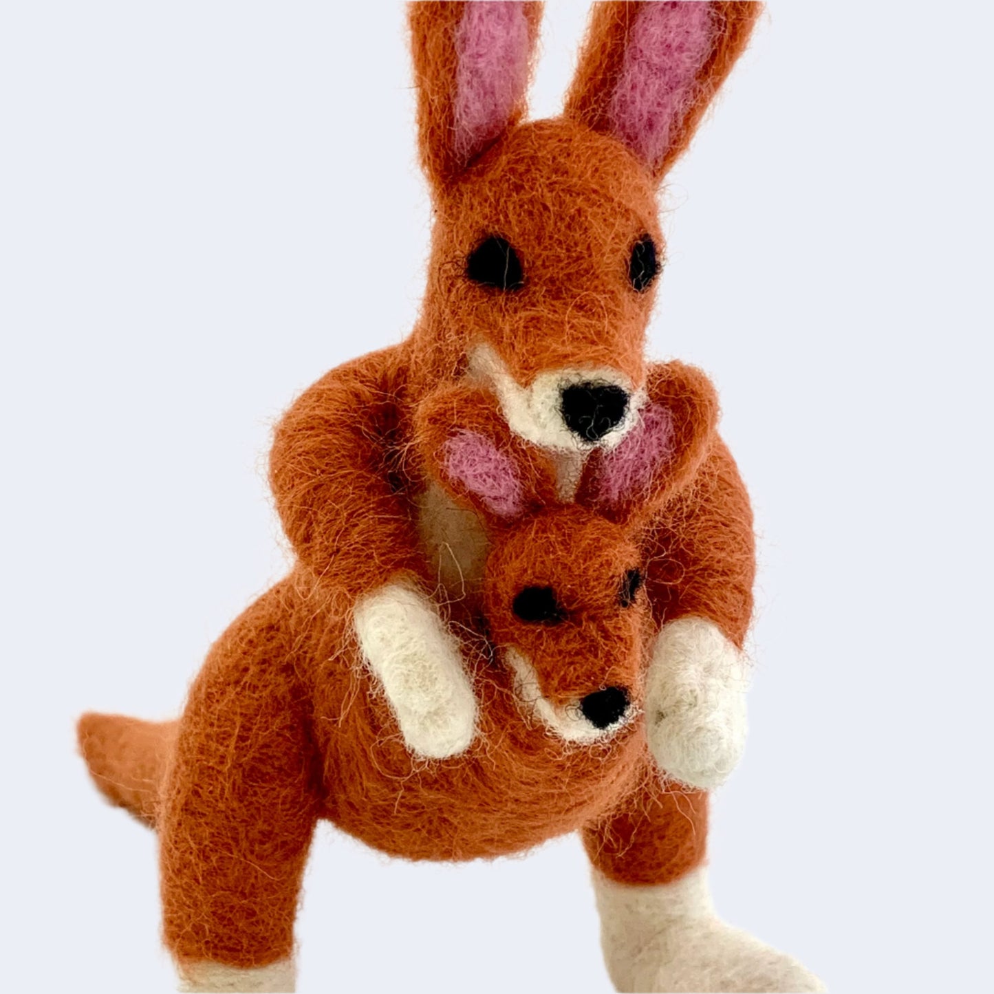 Kangaroo Felted Animal - Beth Rosenberg